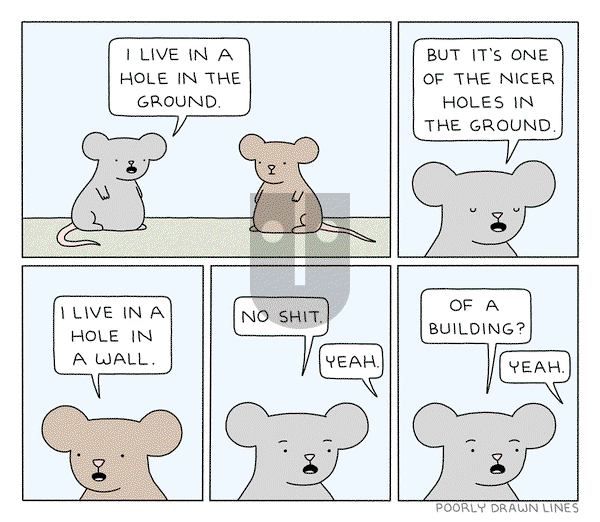 Poorly Drawn Lines on Wednesday February 23, 2022 Comic Strip