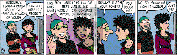 Luann on Monday February 3, 2014 Comic Strip