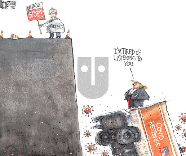 Matt Davies on Tuesday October 20, 2020 Comic Strip