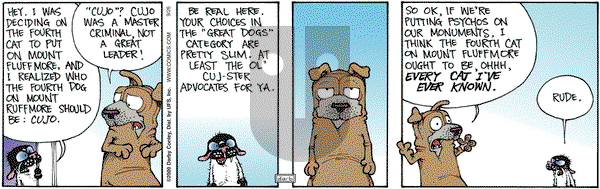 Get Fuzzy on Saturday September 26, 2009 Comic Strip