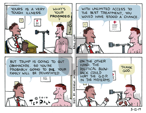 Ted Rall on Friday May 12, 2017 Comic Strip