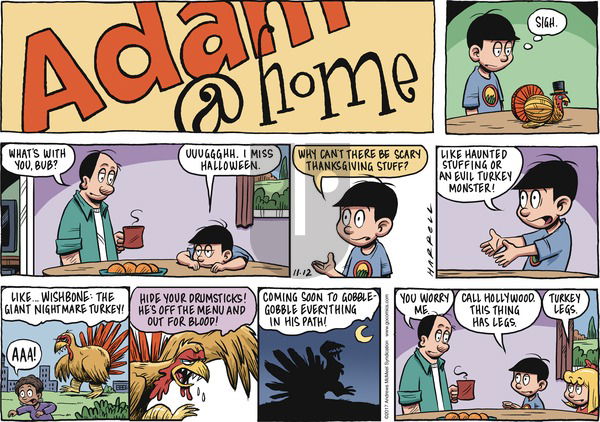 Adam@Home on Sunday November 12, 2017 Comic Strip