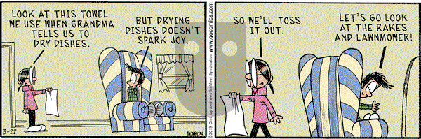 Grand Avenue on Friday March 22, 2019 Comic Strip