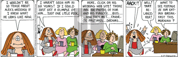 Cathy Classics on Wednesday August 29, 2001 Comic Strip