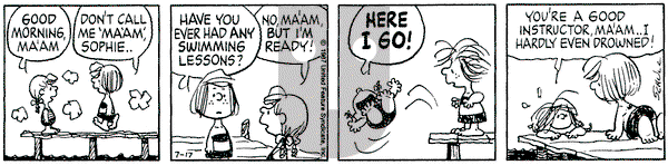Peanuts on Friday July 17, 1987 Comic Strip