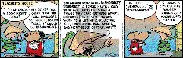 DeFlocked on Wednesday October 31, 2012 Comic Strip