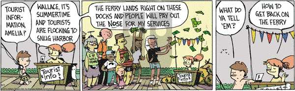 Wallace the Brave on Saturday August 3, 2019 Comic Strip
