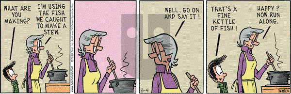 Grand Avenue on Saturday August 4, 2018 Comic Strip