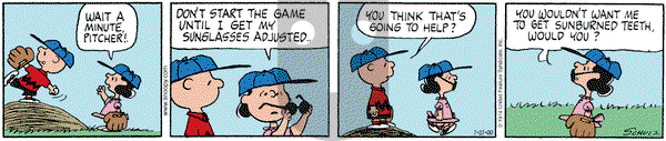 Peanuts on Thursday July 27, 2000 Comic Strip