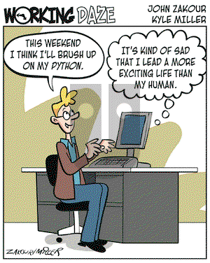 Working Daze on Saturday September 16, 2006 Comic Strip