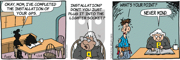 Lola on Tuesday July 28, 2009 Comic Strip