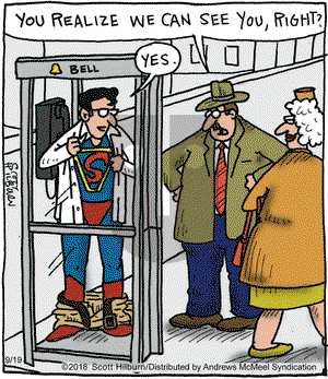 The Argyle Sweater on Wednesday September 19, 2018 Comic Strip