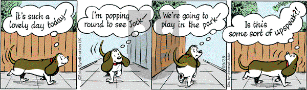 Fred Basset on Monday September 28, 2015 Comic Strip