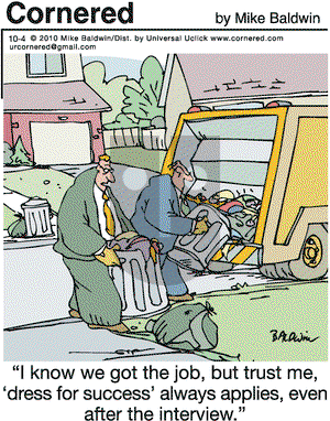 Cornered on Monday October 4, 2010 Comic Strip