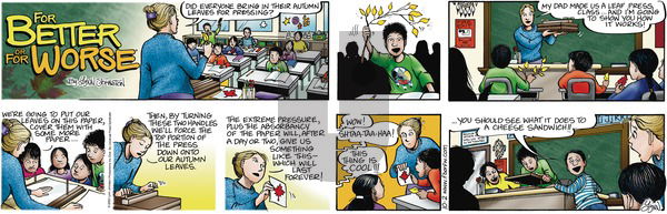 For Better or For Worse on Sunday October 2, 2005 Comic Strip