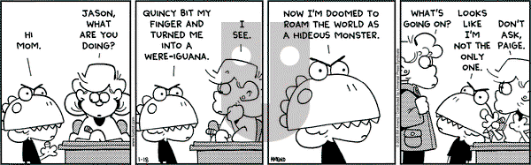 FoxTrot on Tuesday January 18, 2005 Comic Strip