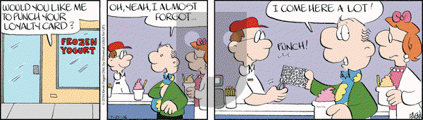 Drabble on Thursday July 21, 2016 Comic Strip