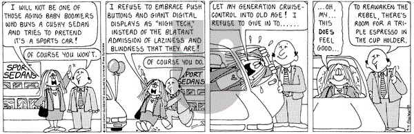 Cathy Classics on Monday September 4, 1995 Comic Strip