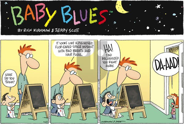 Baby Blues on Sunday September 23, 2012 Comic Strip