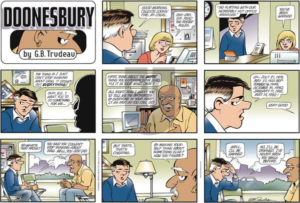 Doonesbury on Sunday February 19, 2006 Comic Strip