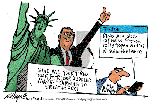 Henry Payne on Saturday February 7, 2015 Comic Strip