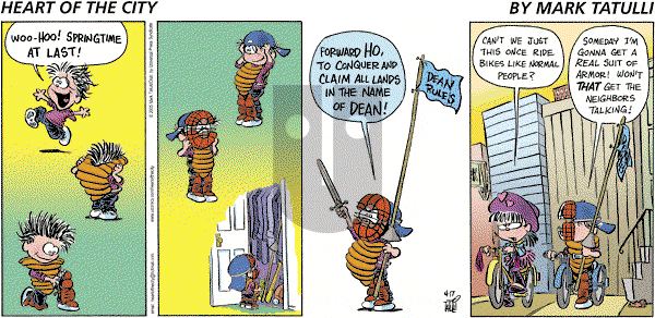 Heart of the City on Sunday April 17, 2005 Comic Strip