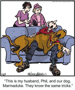 Marmaduke on Wednesday July 25, 2012 Comic Strip
