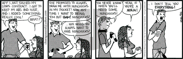 Clear Blue Water on Thursday May 22, 2008 Comic Strip