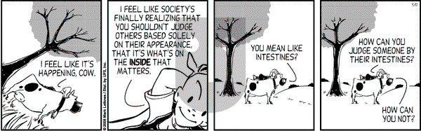 Cow and Boy Classics on Monday May 12, 2008 Comic Strip