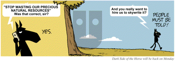 Dark Side of the Horse on Saturday March 30, 2013 Comic Strip