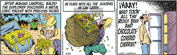 Baldo on Friday September 29, 2000 Comic Strip