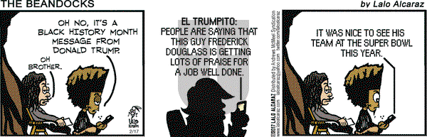 La Cucaracha on Friday February 17, 2017 Comic Strip