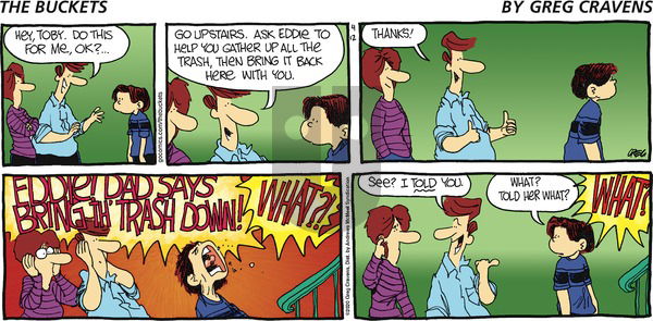 The Buckets on Sunday April 12, 2020 Comic Strip