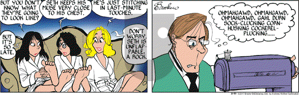 9 Chickweed Lane on Monday February 27, 2017 Comic Strip
