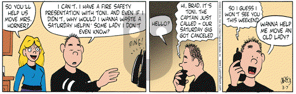 Luann on Tuesday March 7, 2006 Comic Strip