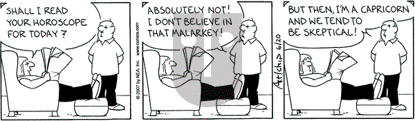 The Born Loser on Wednesday June 20, 2007 Comic Strip