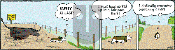 Fred Basset on Friday April 4, 2025 Comic Strip
