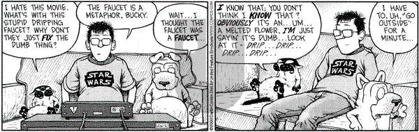 Get Fuzzy - Friday August 11, 2000 Comic Strip
