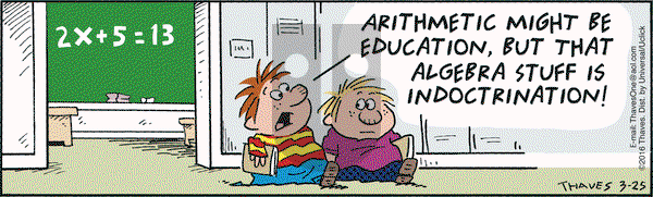 Frank and Ernest on Friday March 25, 2016 Comic Strip