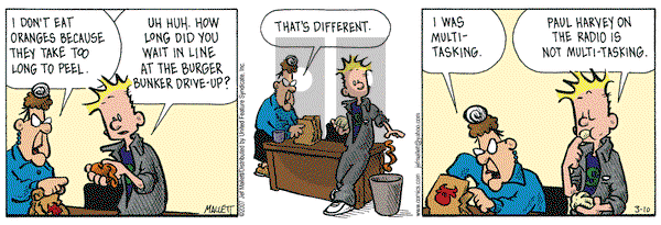 Frazz on Saturday March 10, 2007 Comic Strip