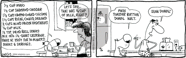 The Duplex on Monday September 6, 1999 Comic Strip