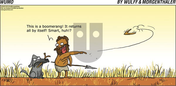 WuMo on Sunday October 28, 2018 Comic Strip