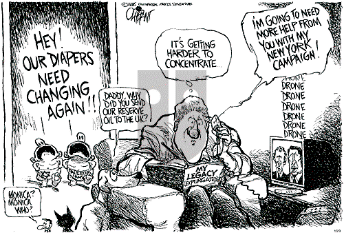 Pat Oliphant on Monday October 9, 2000 Comic Strip