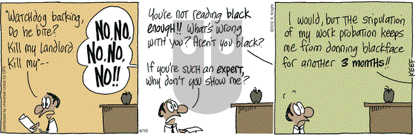 The Knight Life - Tuesday April 10, 2012 Comic Strip