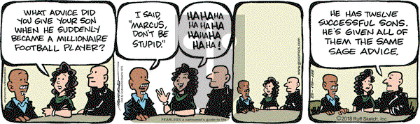 JumpStart on Wednesday August 15, 2018 Comic Strip