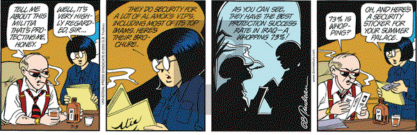 Doonesbury - Saturday July 9, 2005 Comic Strip