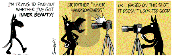 Dark Side of the Horse on Monday March 16, 2015 Comic Strip