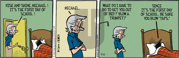 Grand Avenue on Tuesday September 8, 2015 Comic Strip