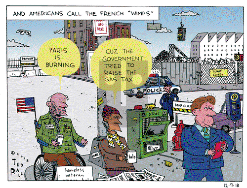 Ted Rall on Friday December 7, 2018 Comic Strip