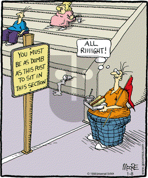 In the Bleachers - Friday January 8, 2010 Comic Strip